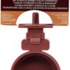 COMEDERO Y BEBEDERO ""LOCK & CROCK"",  JAULAS, 177 ML, PARA AVES , CONEJOS, CUY, HAMSTER Y OTRAS MASCOTAS - Imagen 2