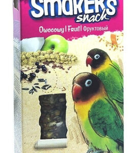 SNACK, BARRAS SMAKERS VITAPOL, AGAPORNIS , 90 GRMS